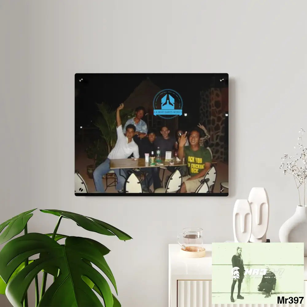 A Who Dares Wins My Planned Death Night Thailand Rise Club Dec /04 Koh Lak Acrylic Wall Art Panels Home Decor