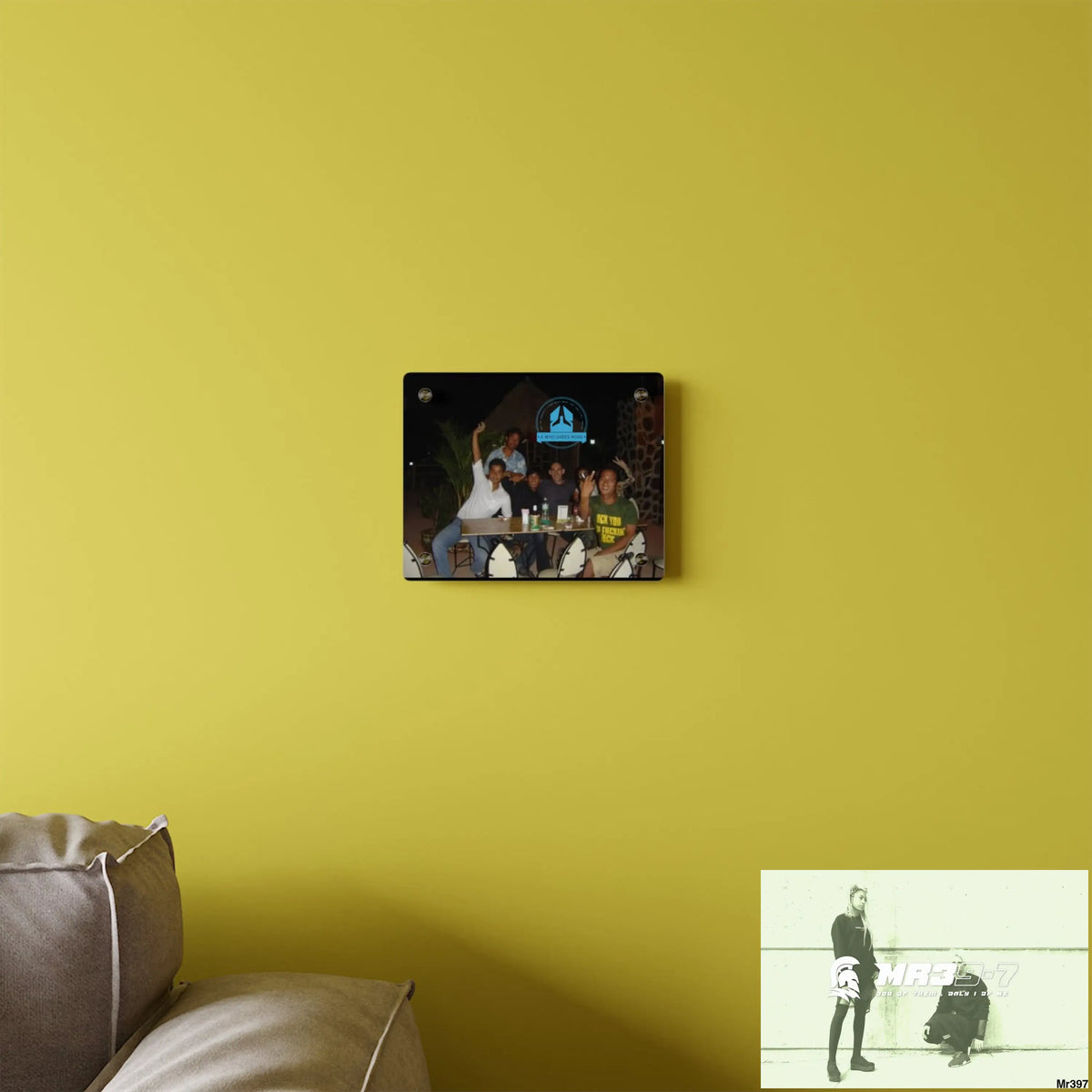 A Who Dares Wins My Planned Death Night Thailand Rise Club Dec /04 Koh Lak Acrylic Wall Art Panels Home Decor