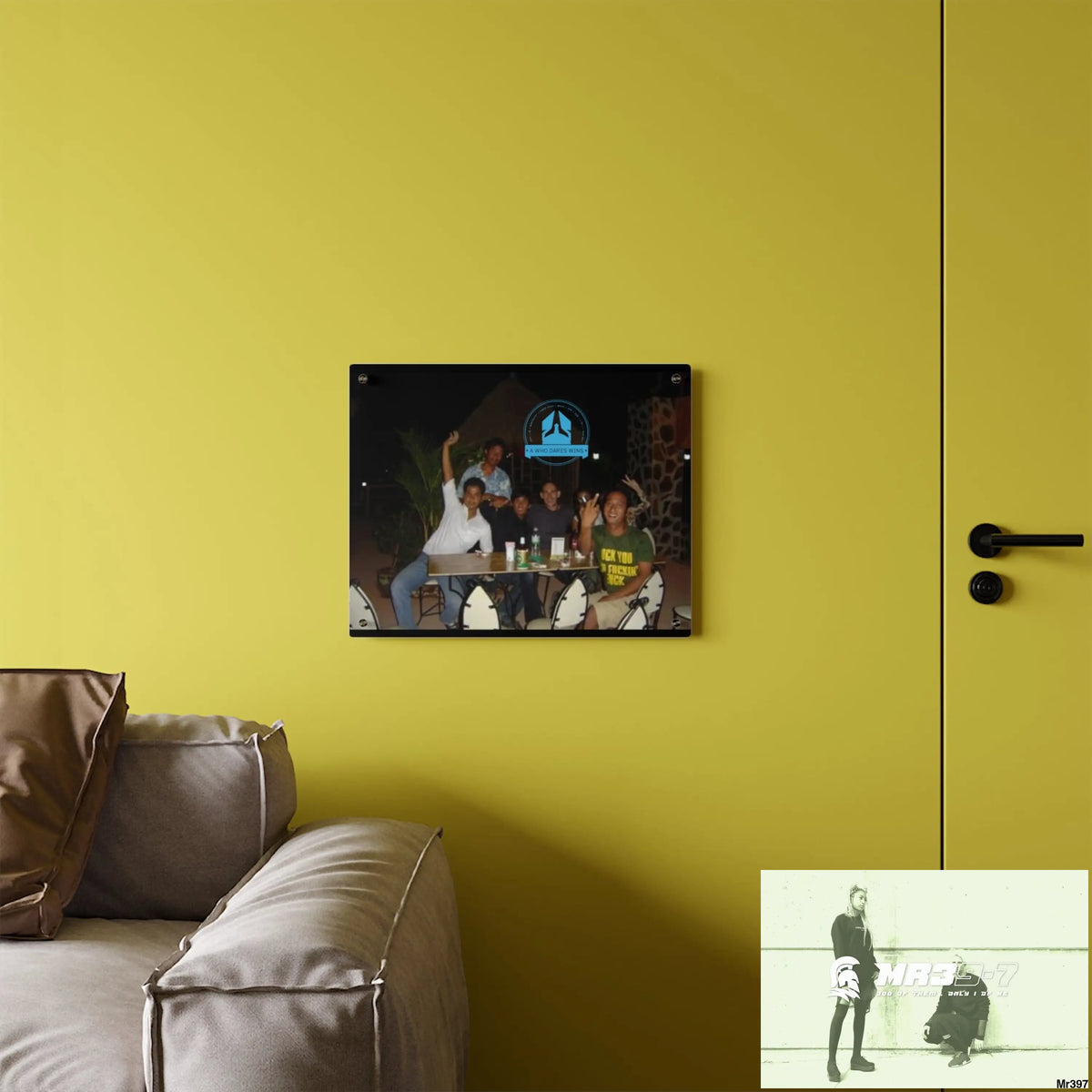 A Who Dares Wins My Planned Death Night Thailand Rise Club Dec /04 Koh Lak Acrylic Wall Art Panels Home Decor