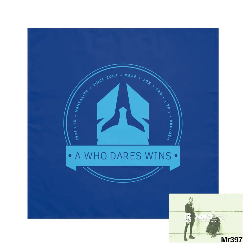 A Who Dares Wins Napkins 4-piece set / White / 19’’ × 19’’ Accessories