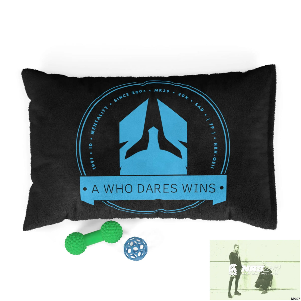 A Who Dares Wins Pet Bed 28’’ × 18’’ Pets