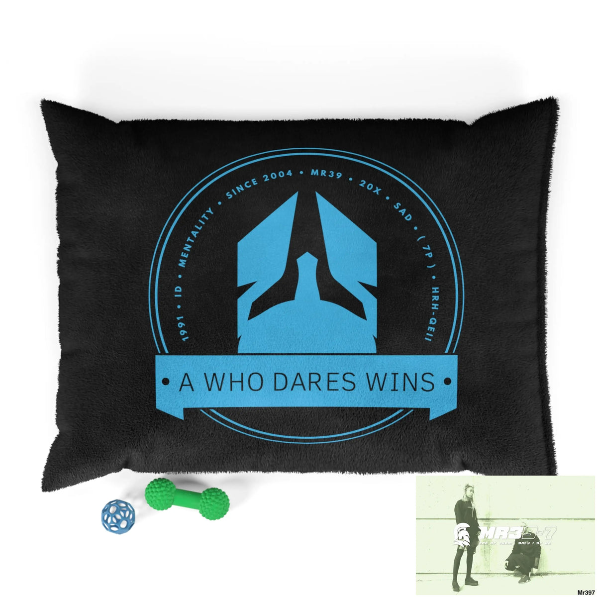 A Who Dares Wins Pet Bed 40’’ × 30’’ Pets