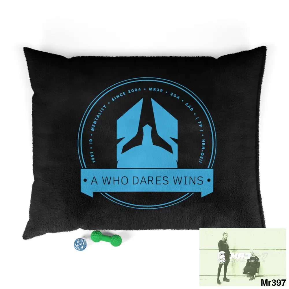A Who Dares Wins Pet Bed 50’’ × 40’’ Pets