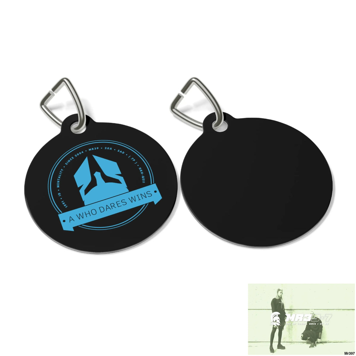 A Who Dares Wins Pet Tag 1’’ Pets