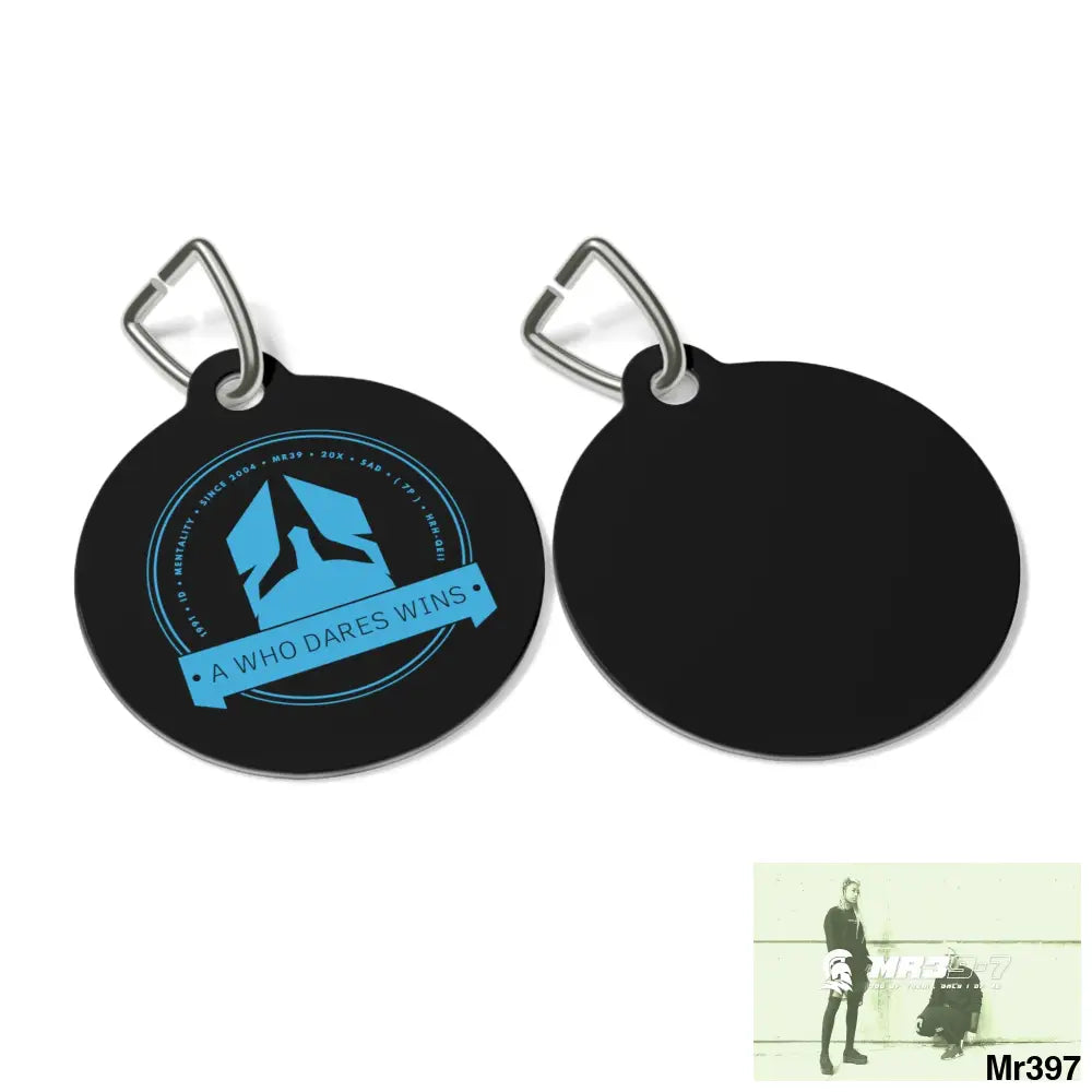 A Who Dares Wins Pet Tag 1’’ Pets