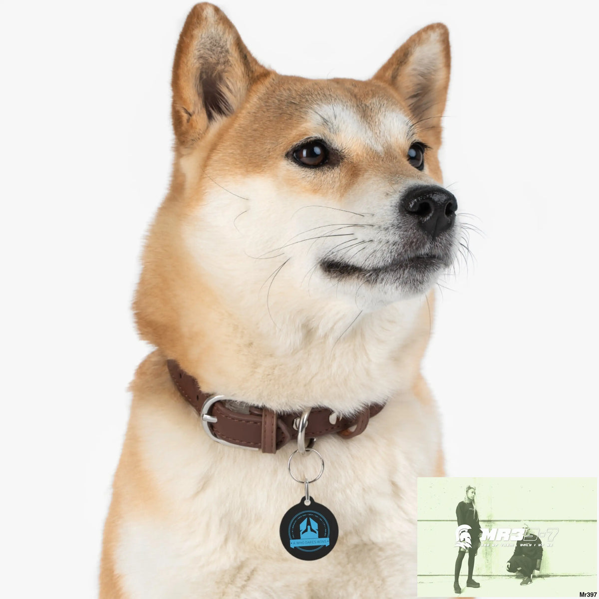 A Who Dares Wins Pet Tag 1’’ Pets