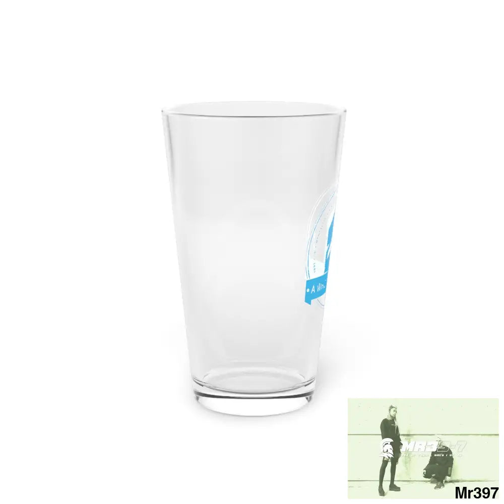 A Who Dares Wins Pint Glass 16oz 16oz Mug