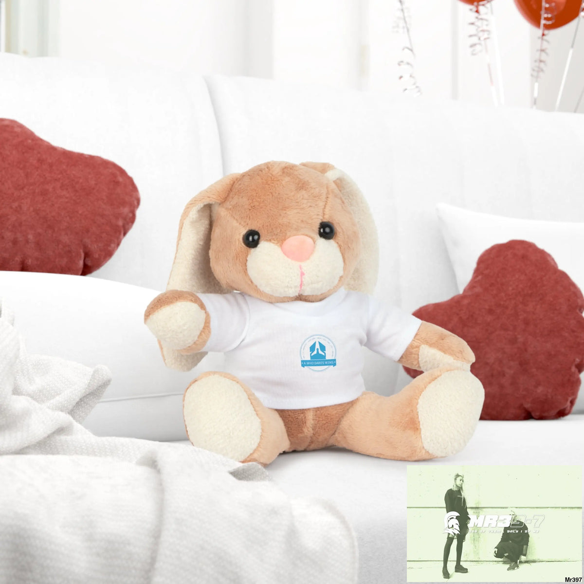 A Who Dares Wins Plush Toy with T-Shirt Accessories