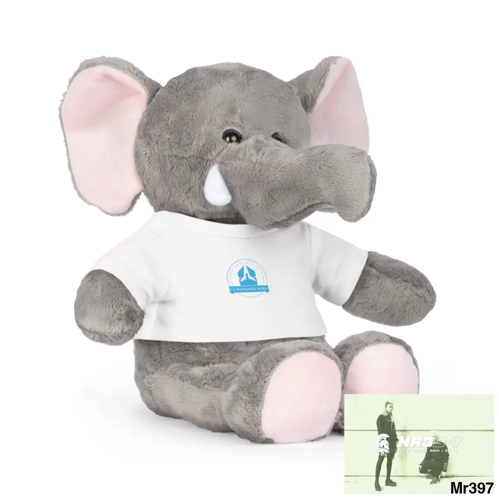 A Who Dares Wins Plush Toy with T-Shirt Accessories