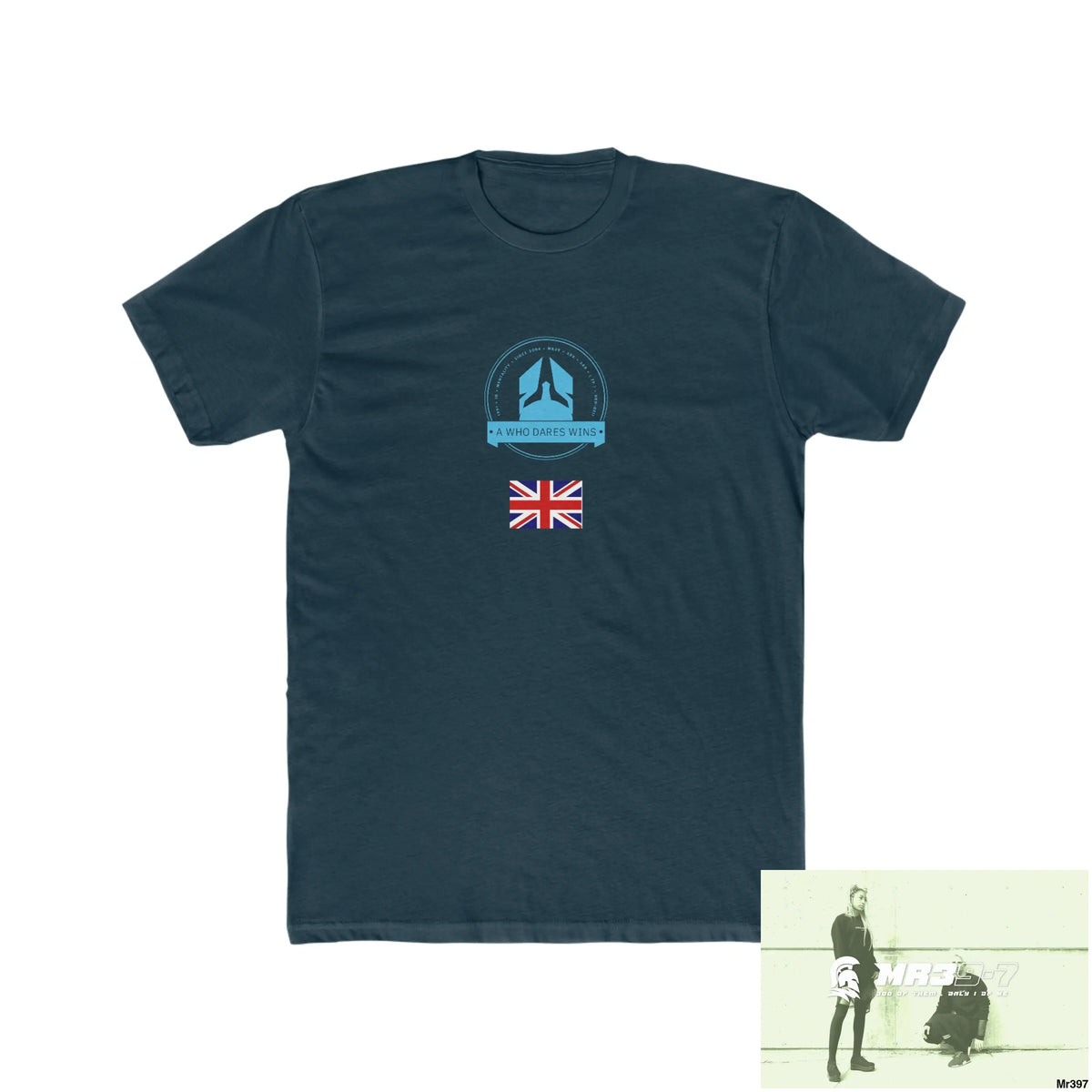 A Who Dares Wins (SAS?) Thailand -2004 My Planned Death Men’s Cotton Crew Tee Solid Midnight Navy / XS T-Shirt