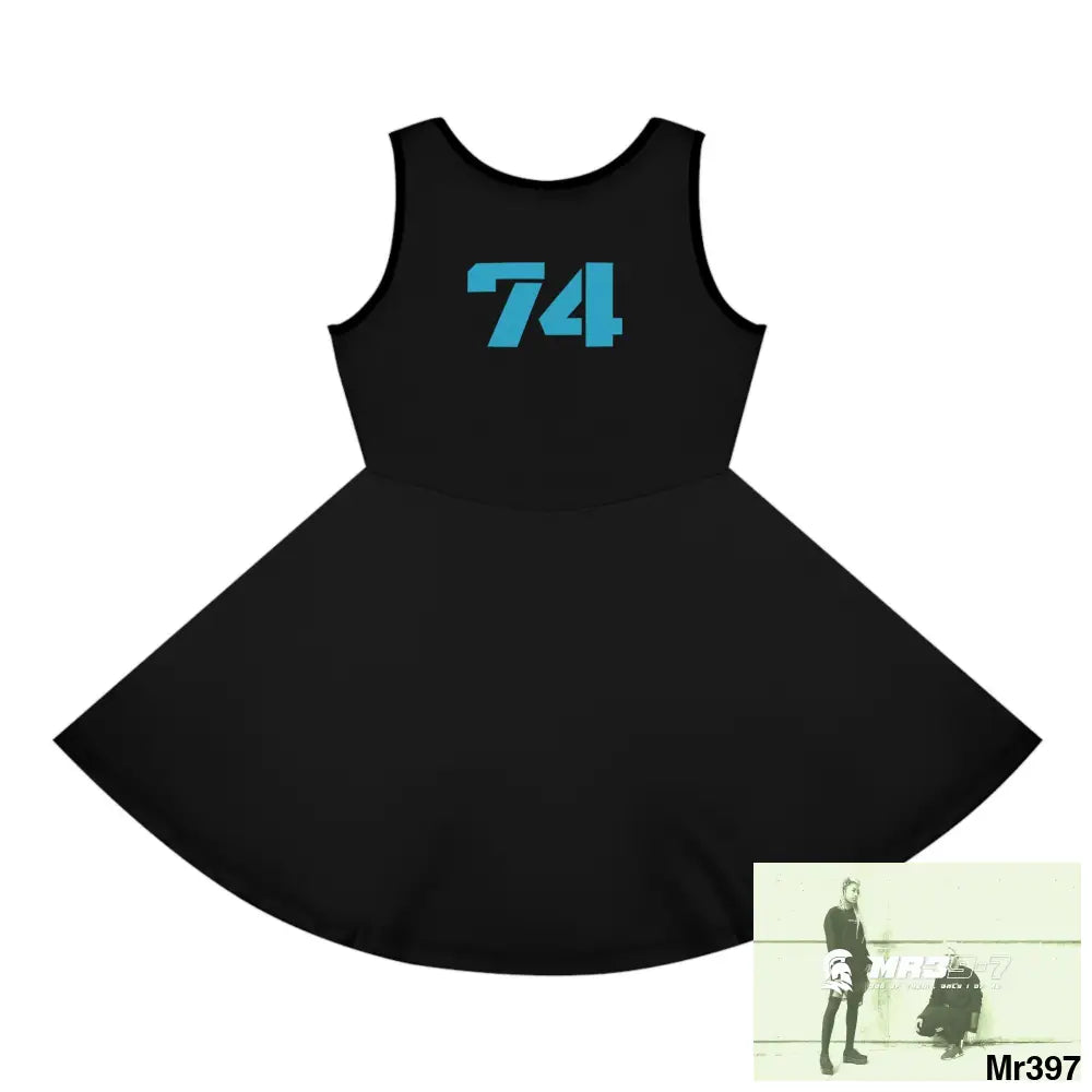 A Who Dares Wins Sleeveless Sundress (AOP) All Over Prints