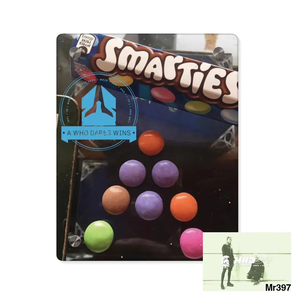 A Who Dares Wins Straight of the Train Via Kenya - Barmouth June 2015 A1-School Acrylic Wall Art Panels 8″ x 10″