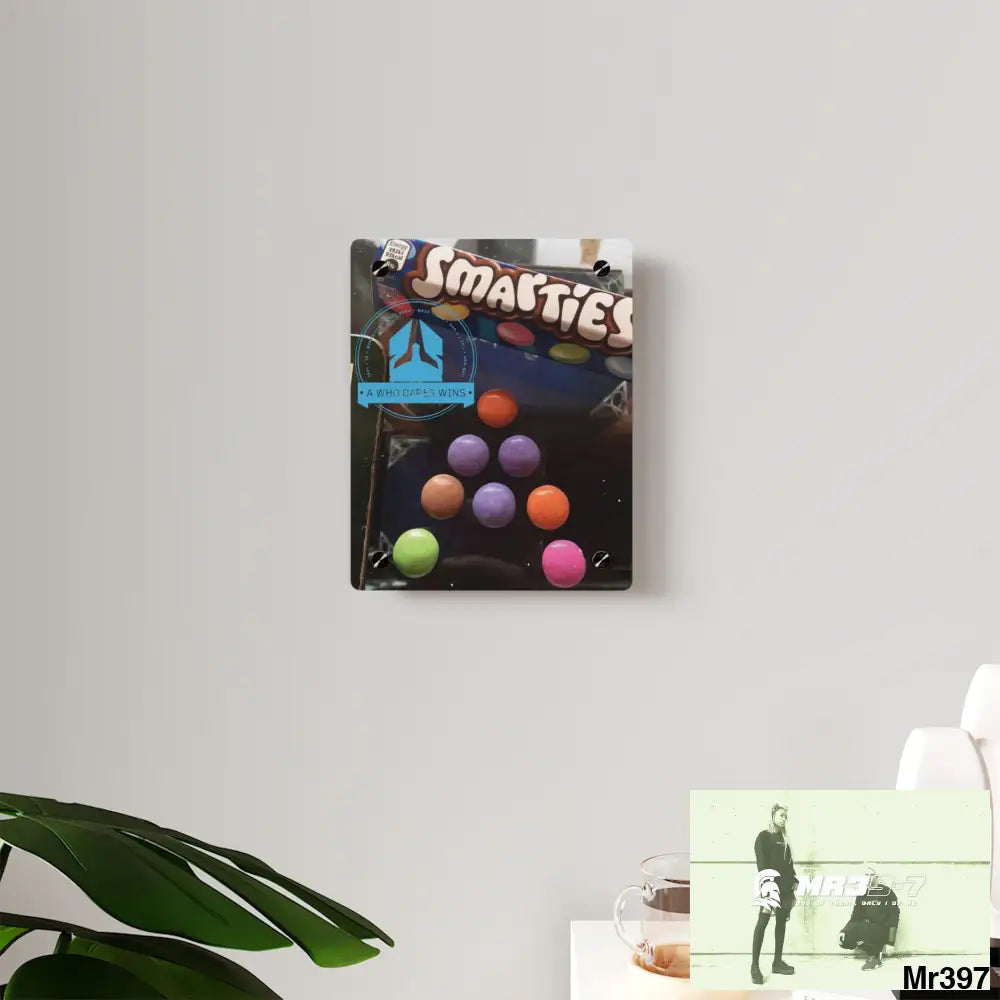 A Who Dares Wins Straight of the Train Via Kenya - Barmouth June 2015 A1-School Acrylic Wall Art Panels Home Decor