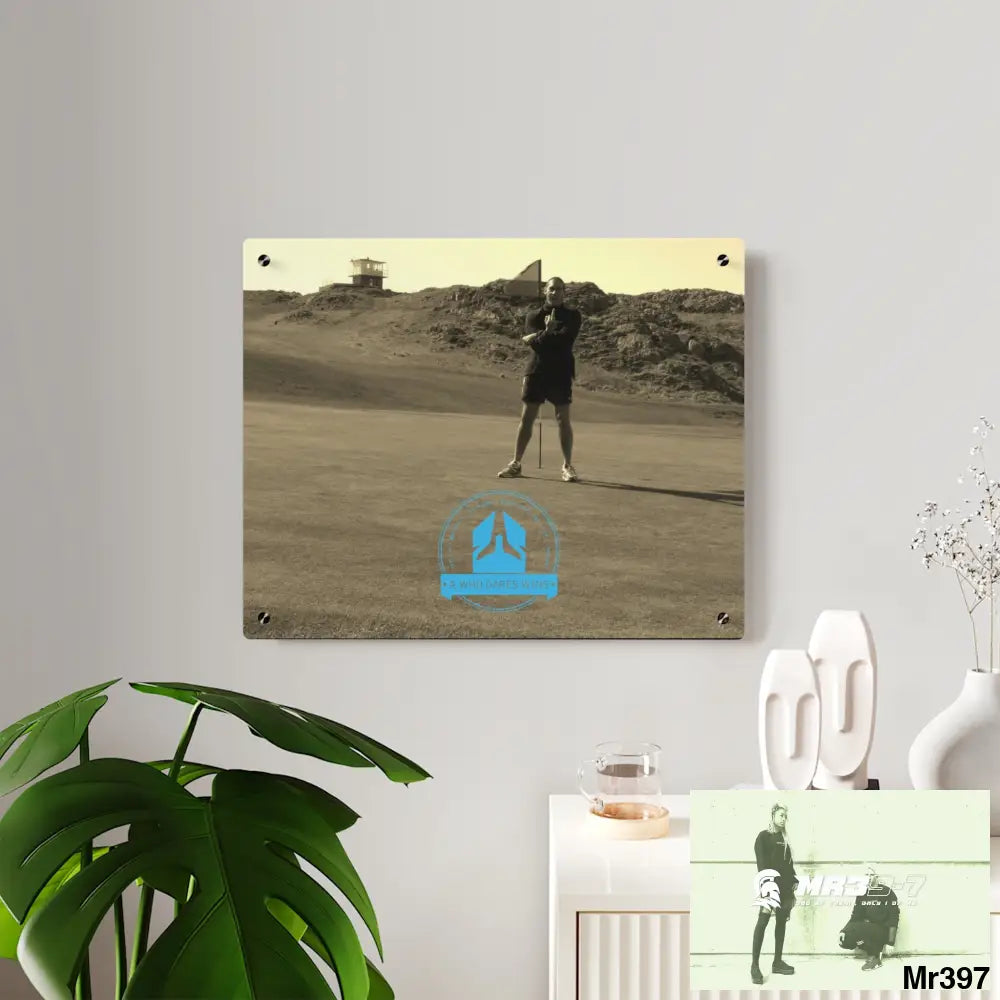 A Who Dares Wins Strike A on Barmouth - Morfa Nefyn 20X hole No 13 Acrylic Wall Art Panels Home Decor