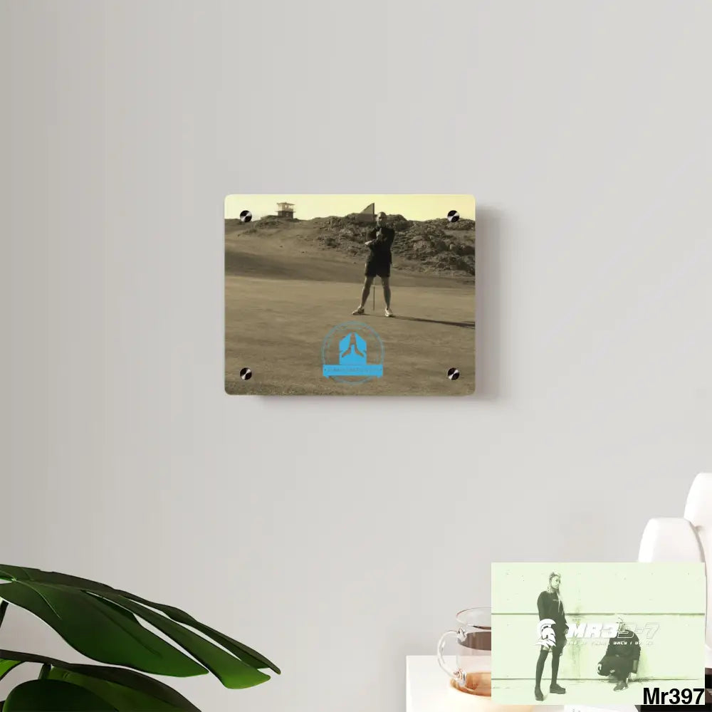 A Who Dares Wins Strike A on Barmouth - Morfa Nefyn 20X hole No 13 Acrylic Wall Art Panels Home Decor