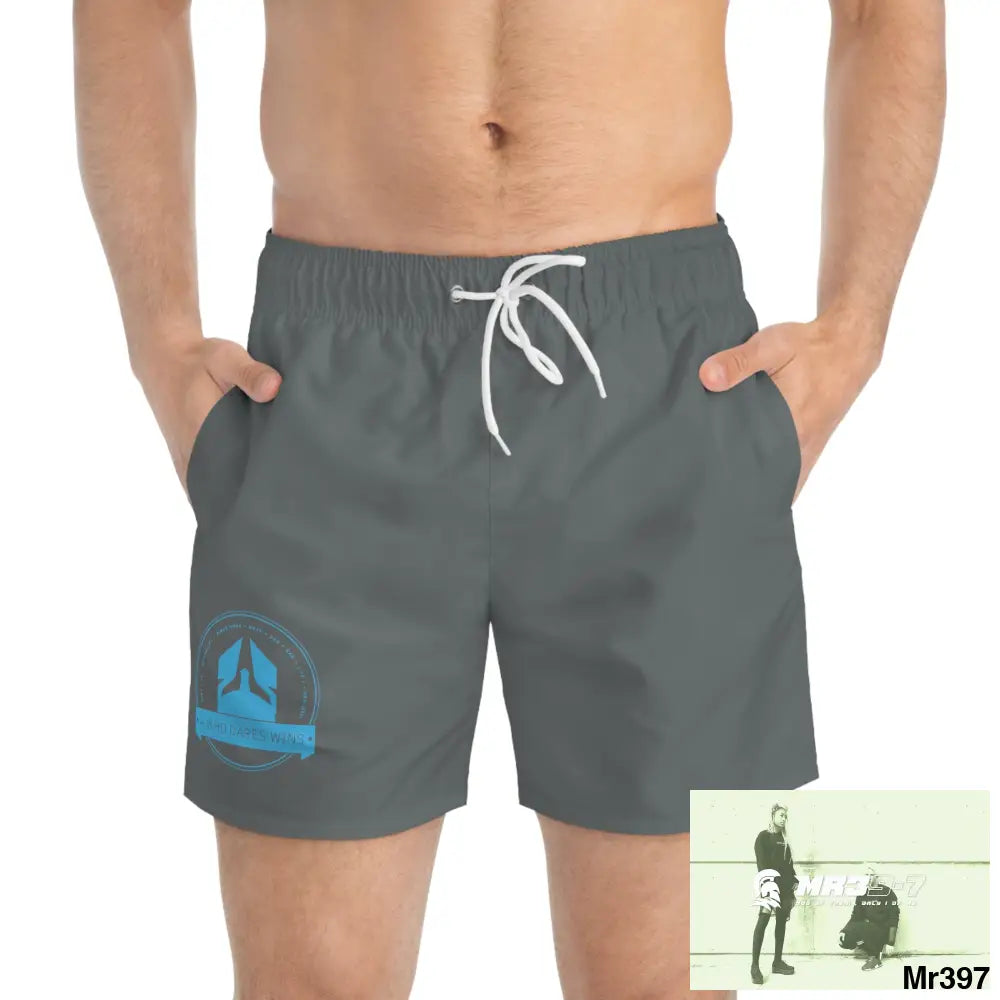 A Who Dares Wins Swim Trunks (AOP) All Over Prints