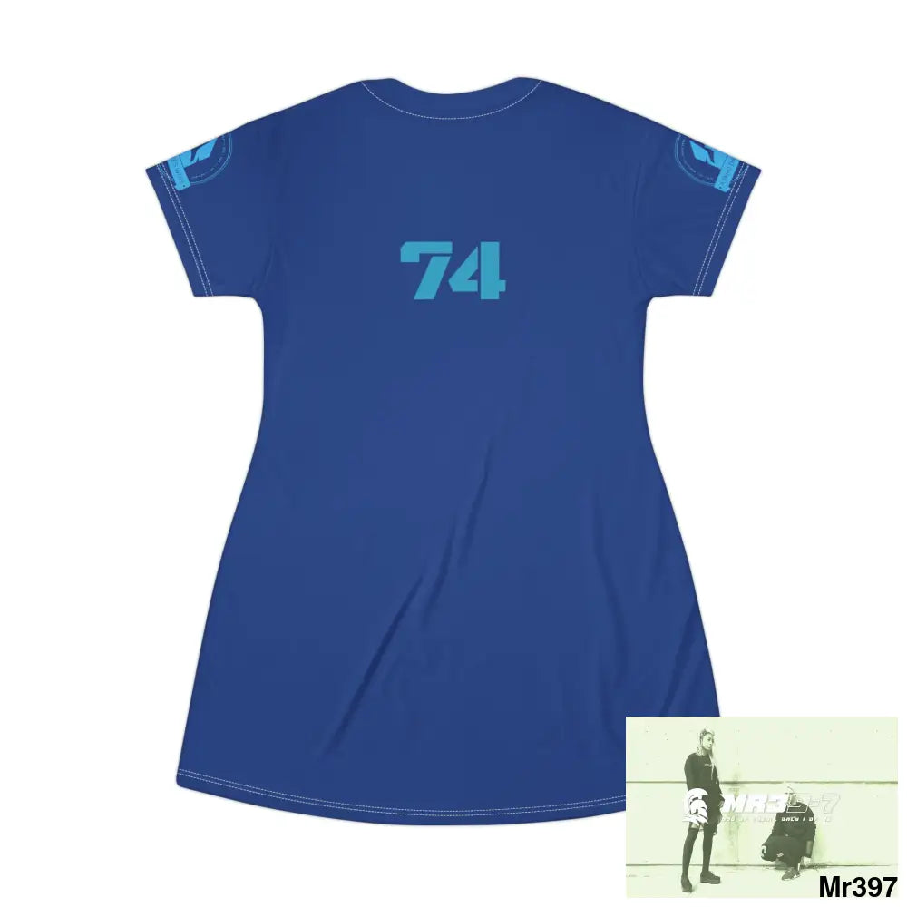 A Who Dares Wins T-Shirt Dress (AOP) All Over Prints