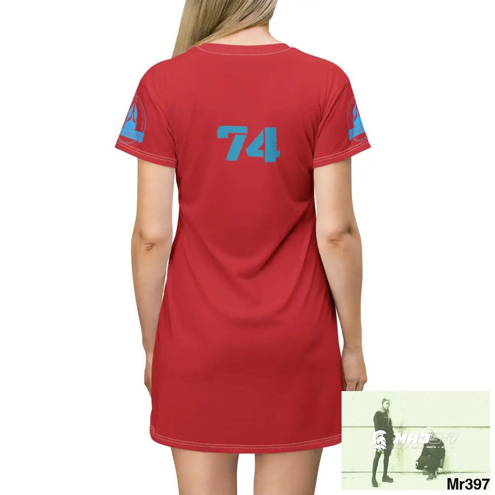 A Who Dares Wins T-Shirt Dress (AOP) All Over Prints