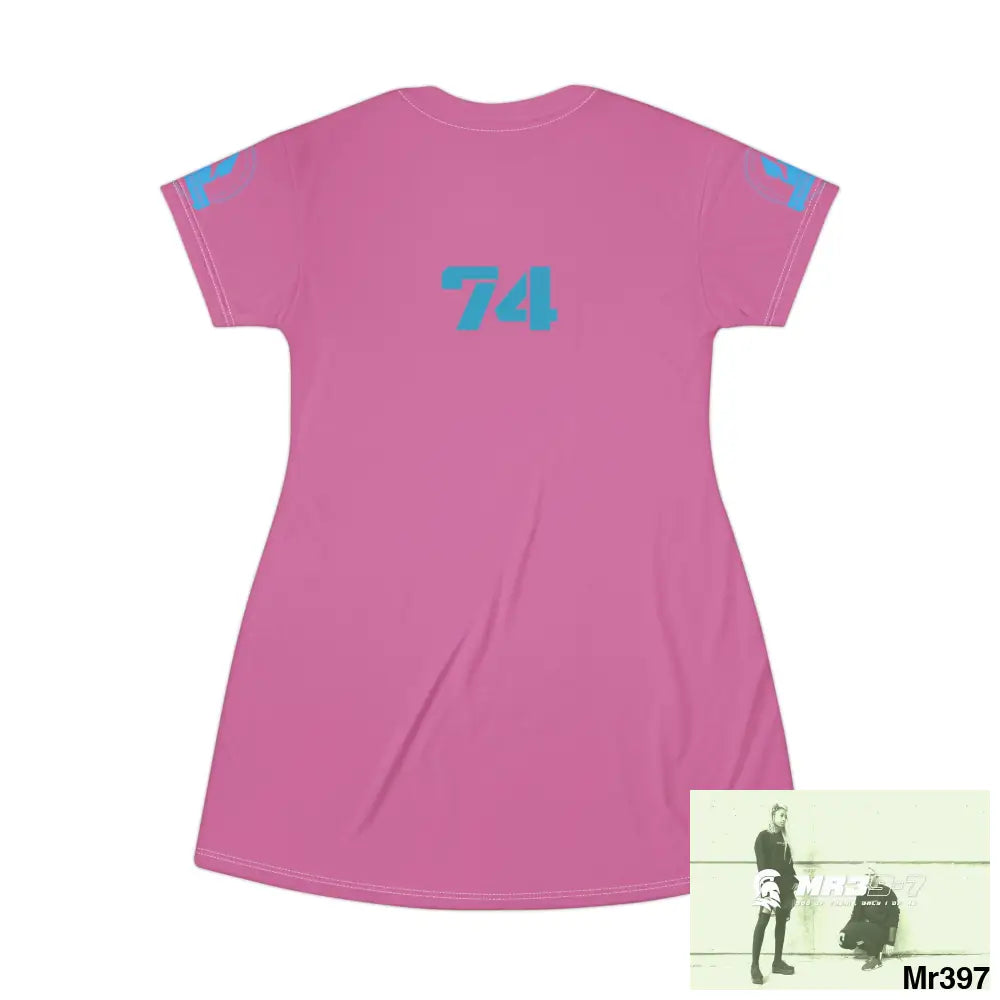 A Who Dares Wins T-Shirt Dress (AOP) All Over Prints