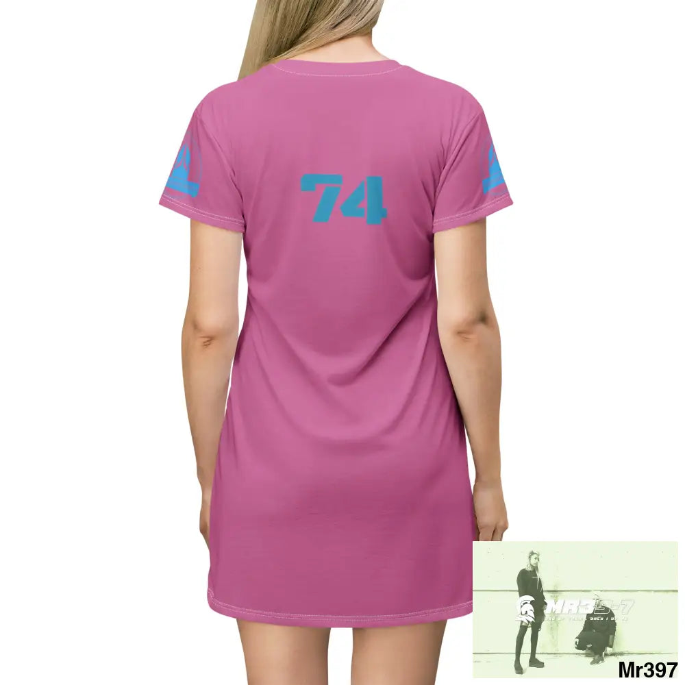 A Who Dares Wins T-Shirt Dress (AOP) All Over Prints