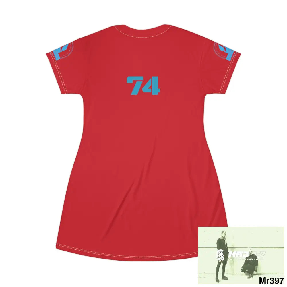 A Who Dares Wins T-Shirt Dress (AOP) All Over Prints