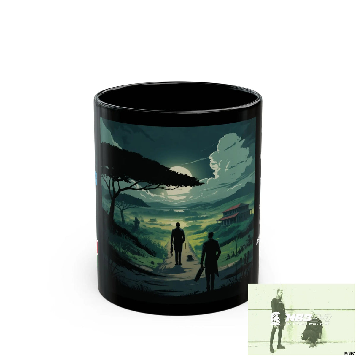 A Who Dares Wins Tactical SAS Kenya 2015 trip AI 10th Themed 11oz Black Mug GB 11oz Mug