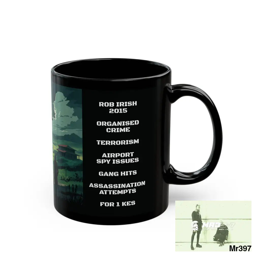 A Who Dares Wins Tactical SAS Kenya 2015 trip AI 10th Themed 11oz Black Mug GB 11oz Mug