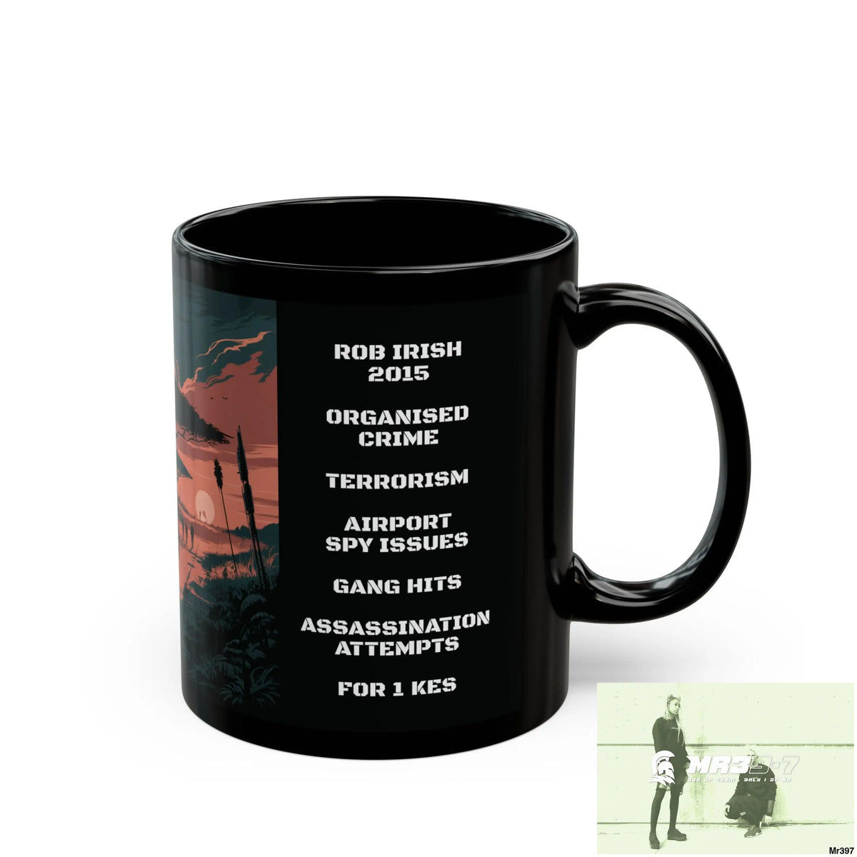 A Who Dares Wins Tactical SAS Kenya 2015 trip AI 11th Themed 11oz Black Mug GB 11oz Mug