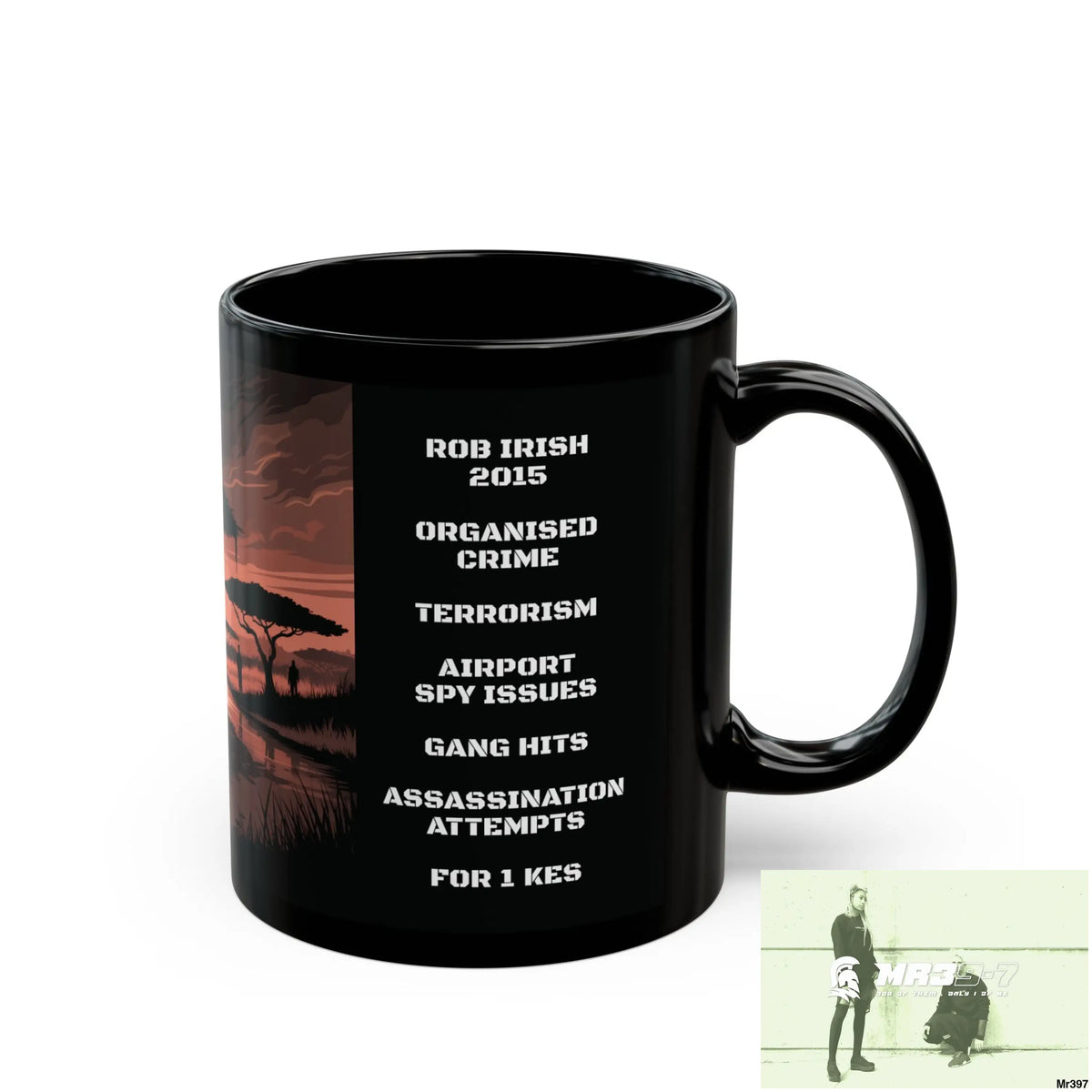 A Who Dares Wins Tactical SAS Kenya 2015 trip AI 12th Themed 11oz Black Mug GB 11oz Mug