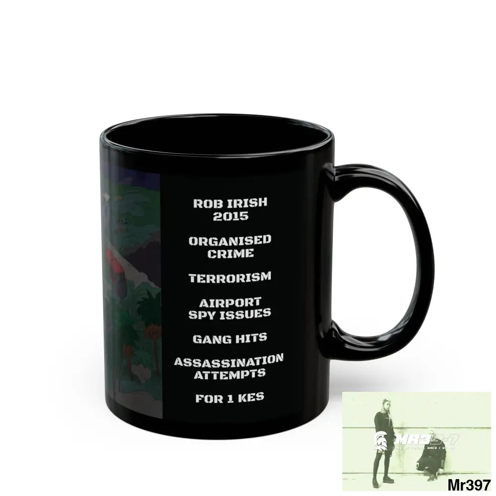 A Who Dares Wins Tactical SAS Kenya 2015 trip AI 14th Themed 11oz Black Mug GB 11oz Mug