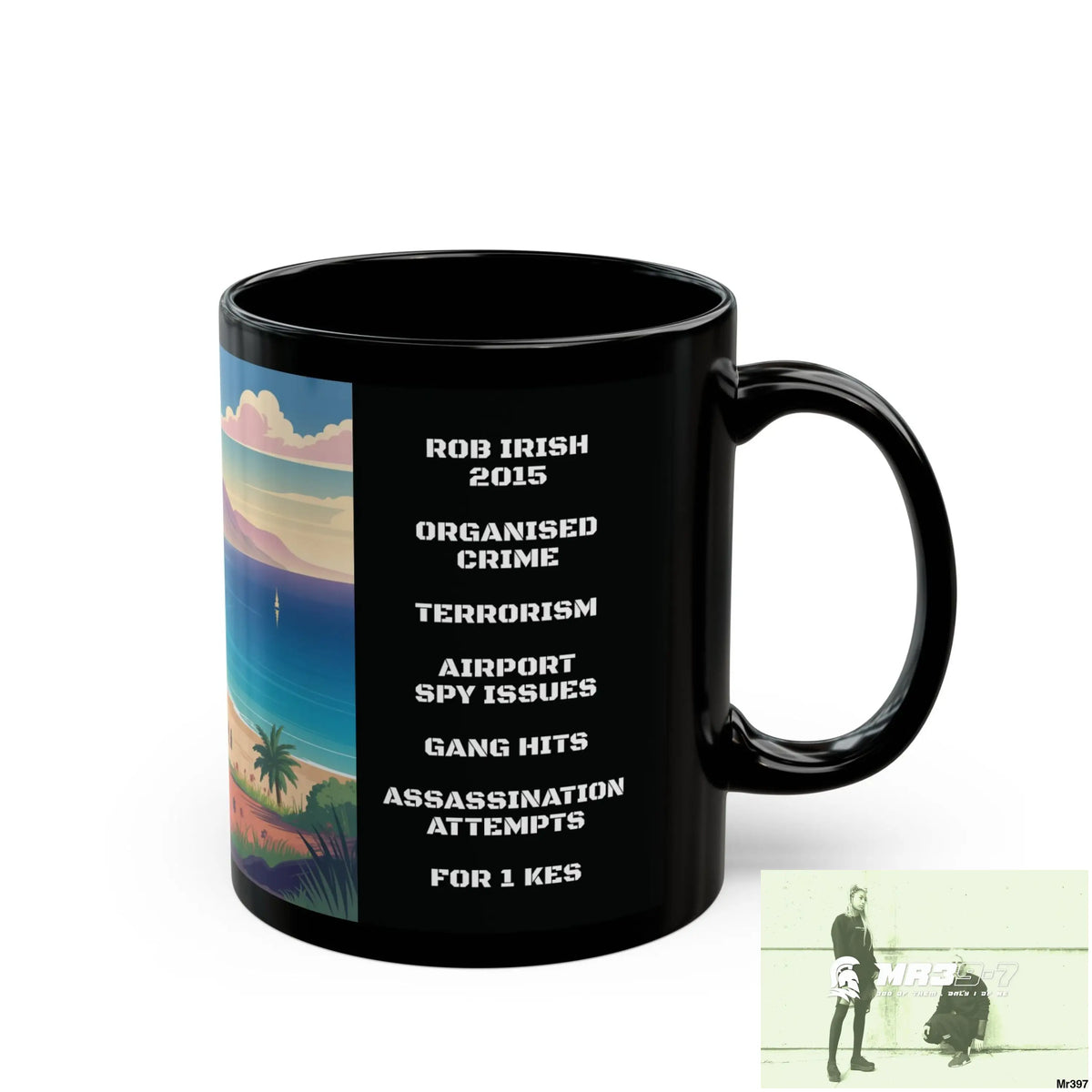 A Who Dares Wins Tactical SAS Kenya 2015 trip AI 4 Themed 11oz Black Mug GB 11oz Mug