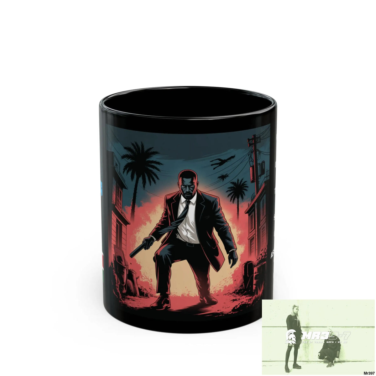 A Who Dares Wins Tactical SAS Kenya 2015 trip AI 5 Themed 11oz Black Mug GB 11oz Mug