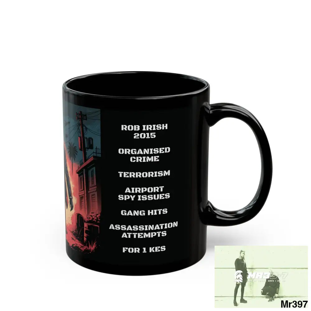 A Who Dares Wins Tactical SAS Kenya 2015 trip AI 5 Themed 11oz Black Mug GB 11oz Mug