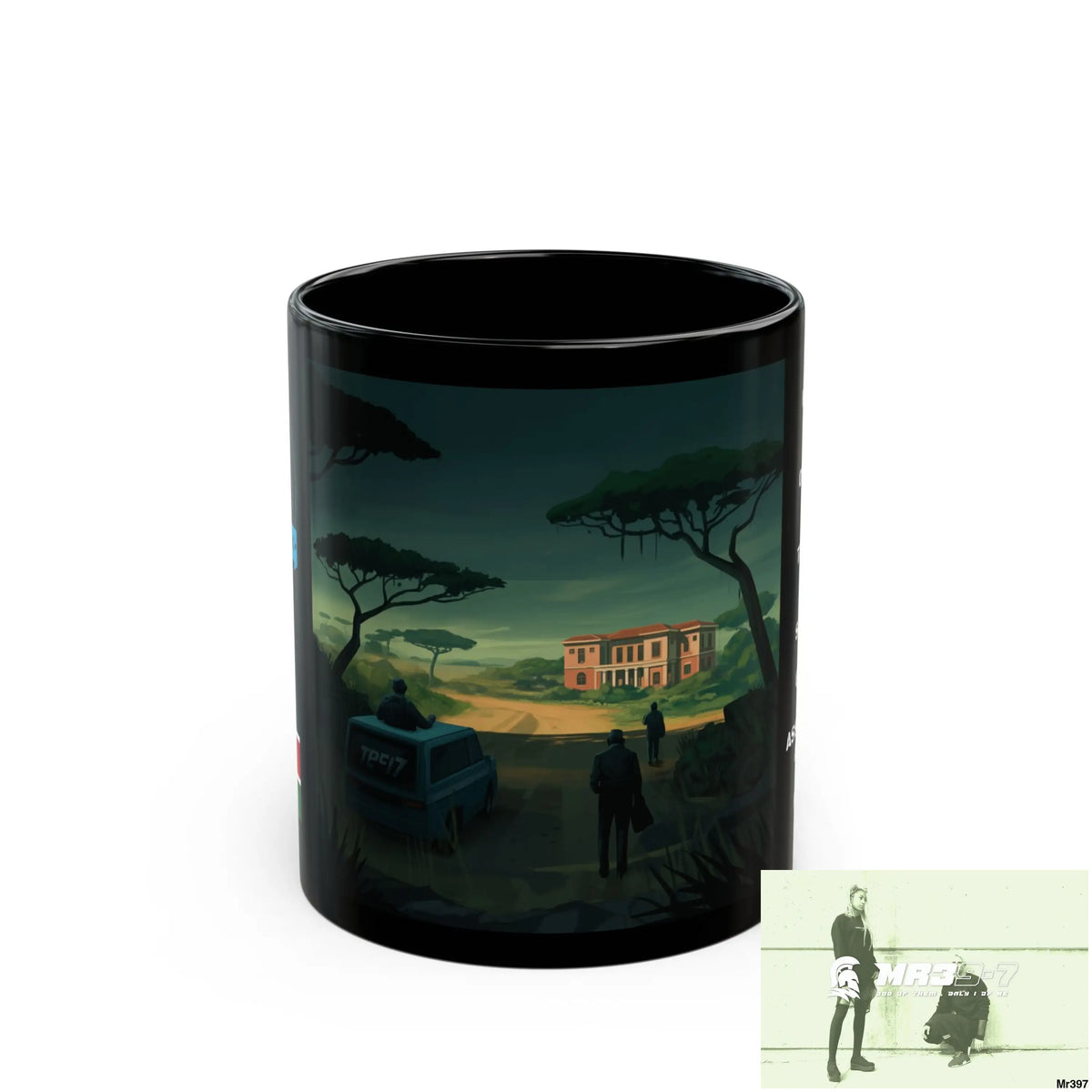 A Who Dares Wins Tactical SAS Kenya 2015 trip AI 8th Themed 11oz Black Mug GB 11oz Mug