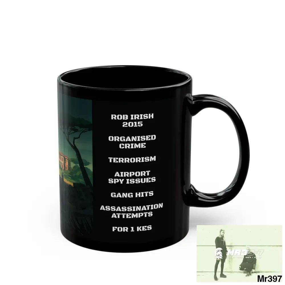 A Who Dares Wins Tactical SAS Kenya 2015 trip AI 8th Themed 11oz Black Mug GB 11oz Mug