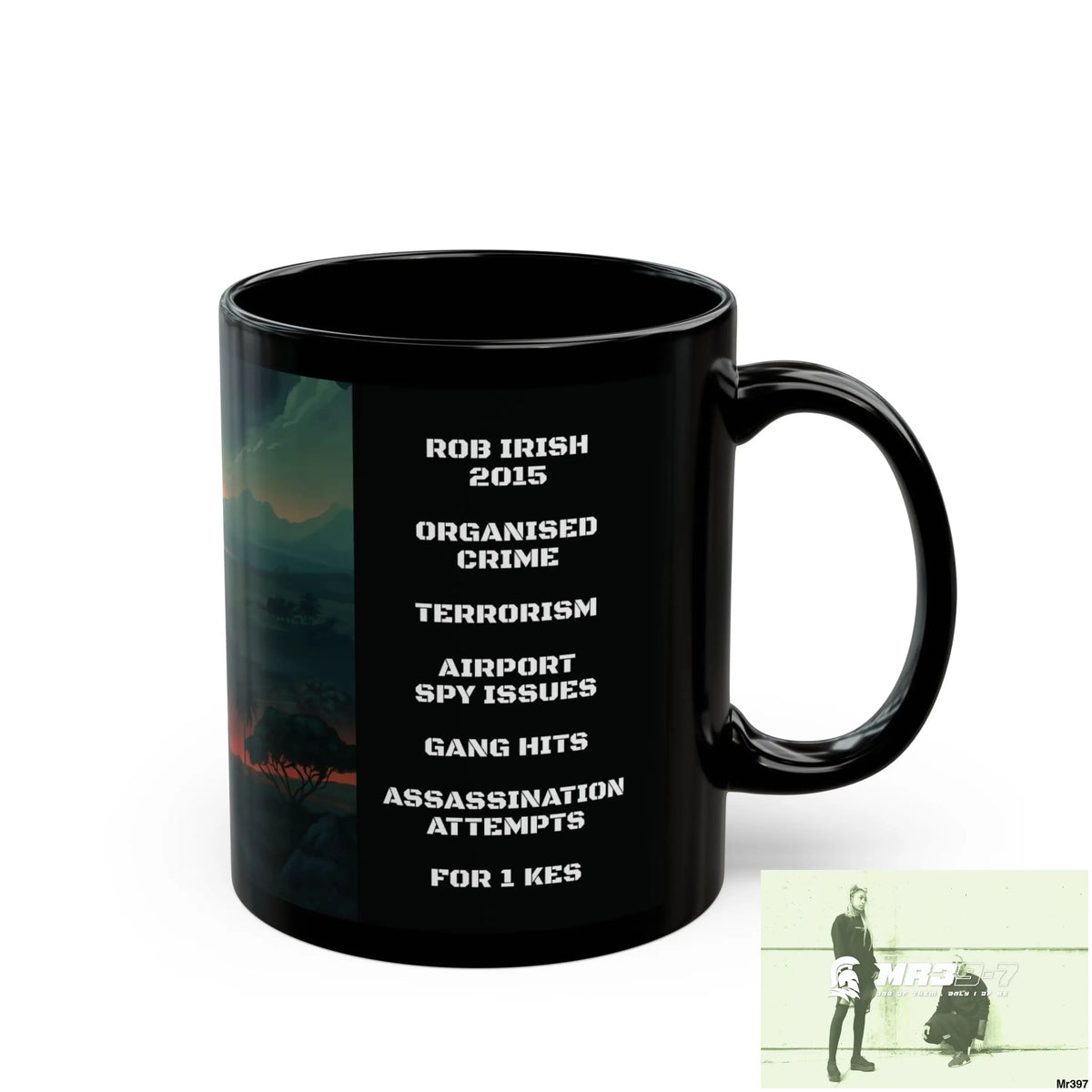 A Who Dares Wins Tactical SAS Kenya 2015 trip AI 9th Themed 11oz Black Mug GB 11oz Mug