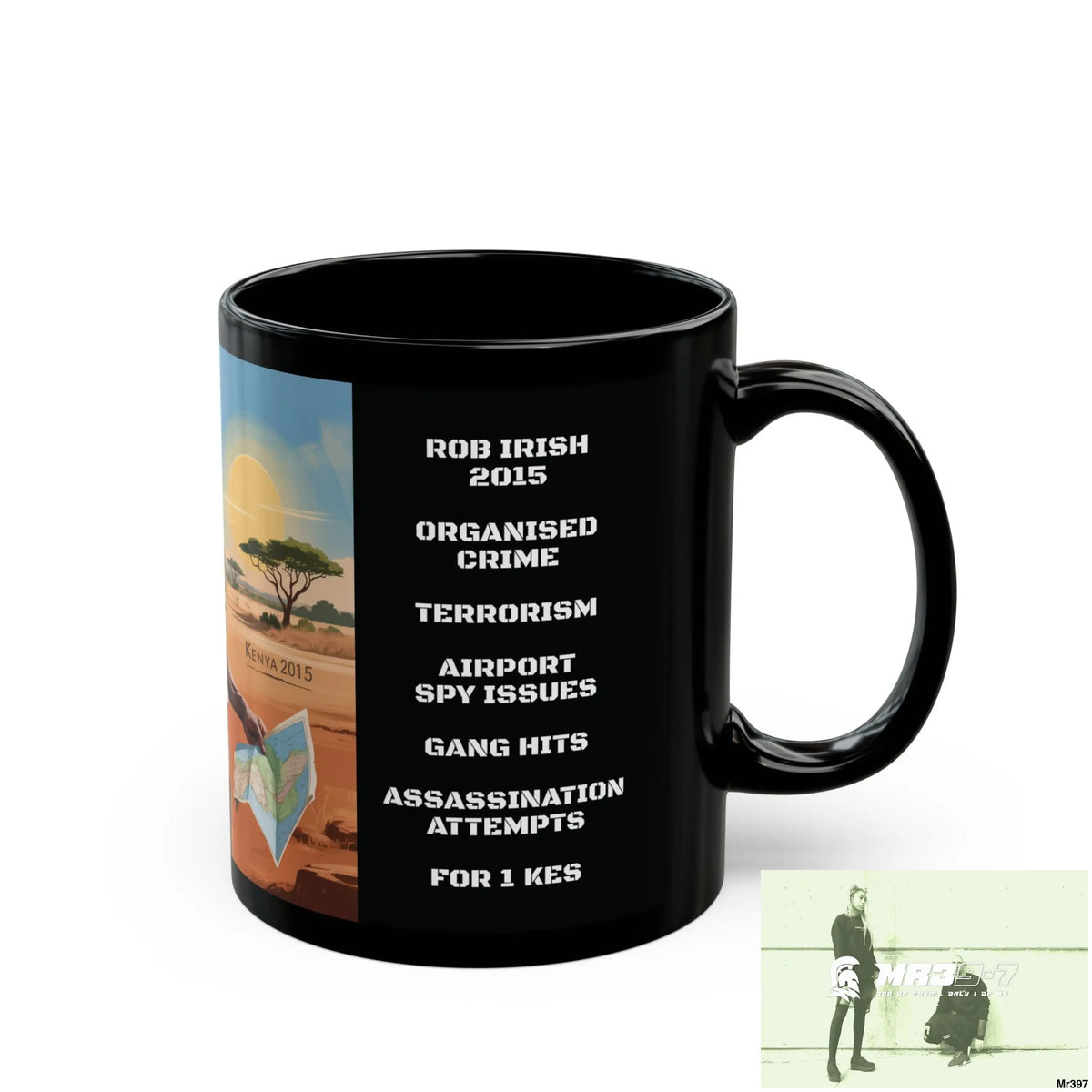A Who Dares Wins Tactical SAS Kenya 2015 trip AI Blog no2 Themed 11oz Black Mug GB 11oz Mug