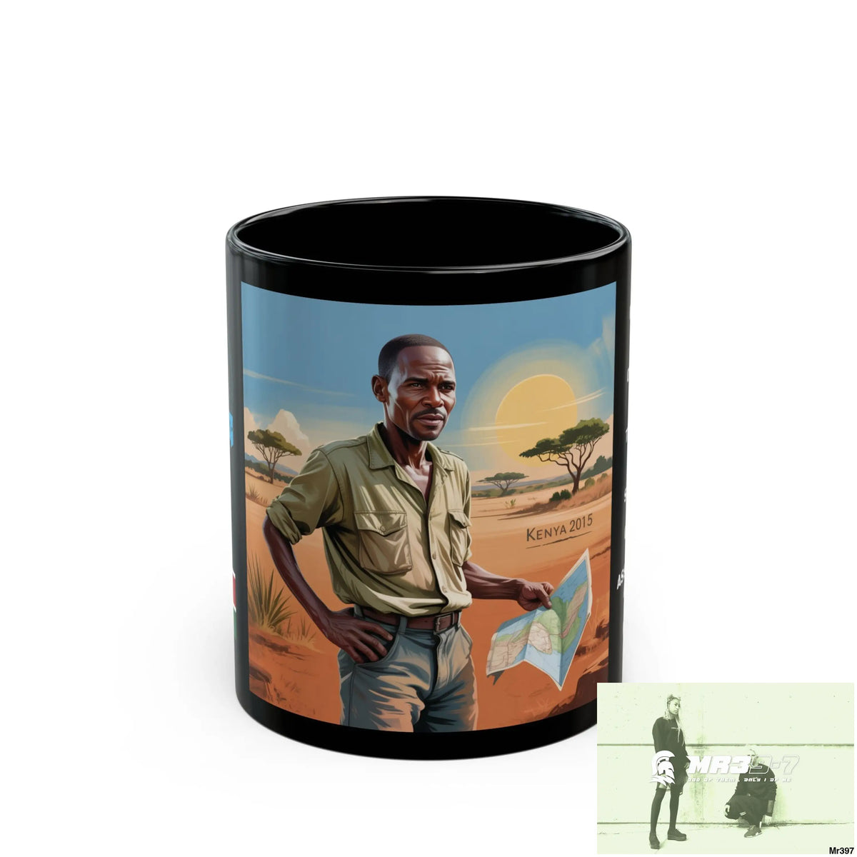 A Who Dares Wins Tactical SAS Kenya 2015 trip AI Blog no2 Themed 11oz Black Mug GB 11oz Mug