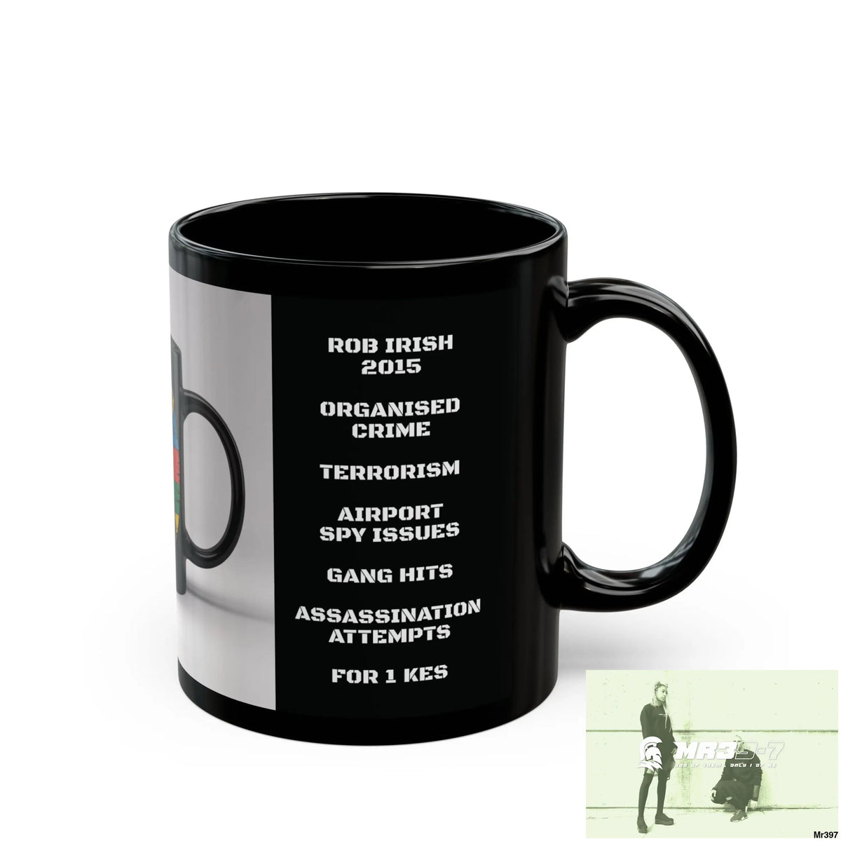 A Who Dares Wins Tactical SAS Kenya 2015 trip AI Blog no3 Themed 11oz Black Mug GB 11oz Mug