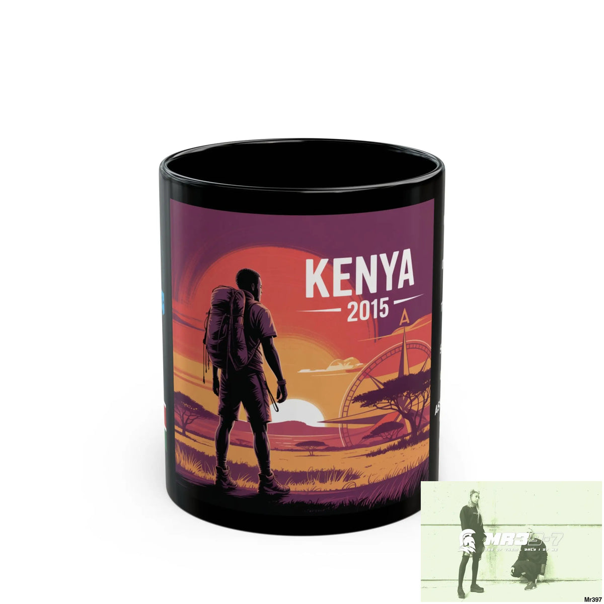 A Who Dares Wins Tactical SAS Kenya 2015 trip AI Blog no5 Themed 11oz Black Mug GB 11oz Mug