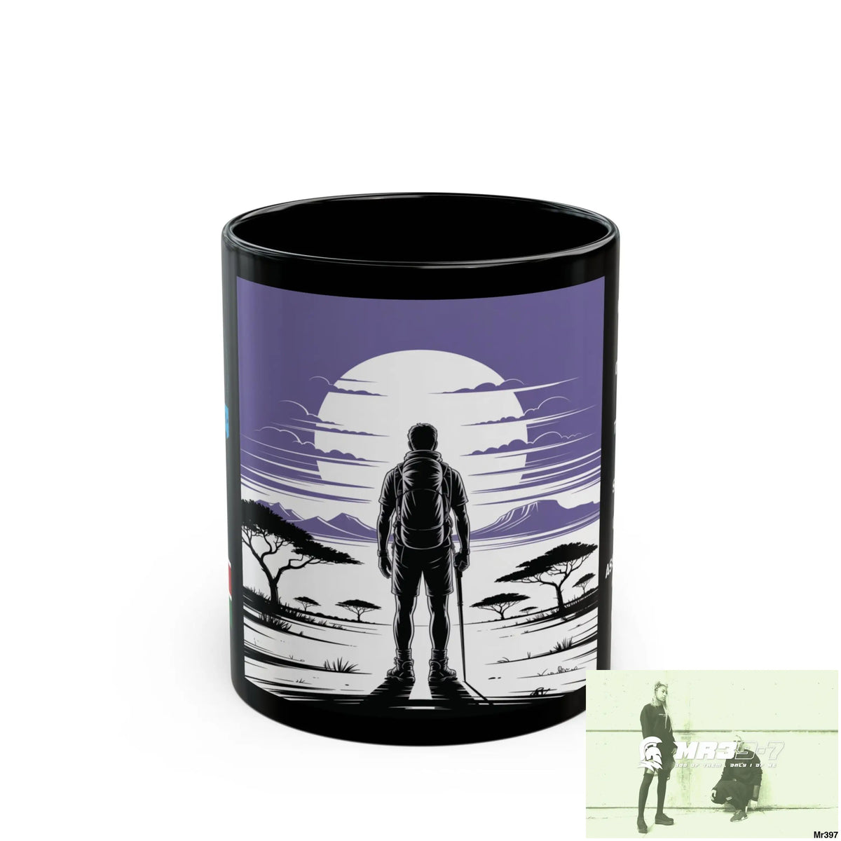 A Who Dares Wins Tactical SAS Kenya 2015 trip AI Blog no9 Themed 11oz Black Mug GB 11oz Mug