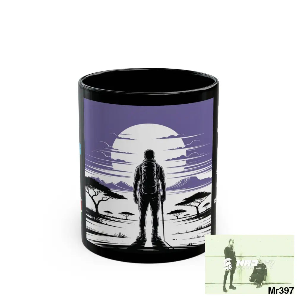 A Who Dares Wins Tactical SAS Kenya 2015 trip AI Blog no9 Themed 11oz Black Mug GB 11oz Mug