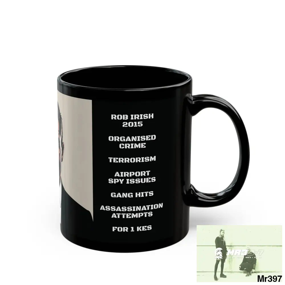 A Who Dares Wins Tactical SAS Kenya 2015 trip New AI Blog no10 Banksy inspired Themed 11oz Black Mug GB 11oz Mug
