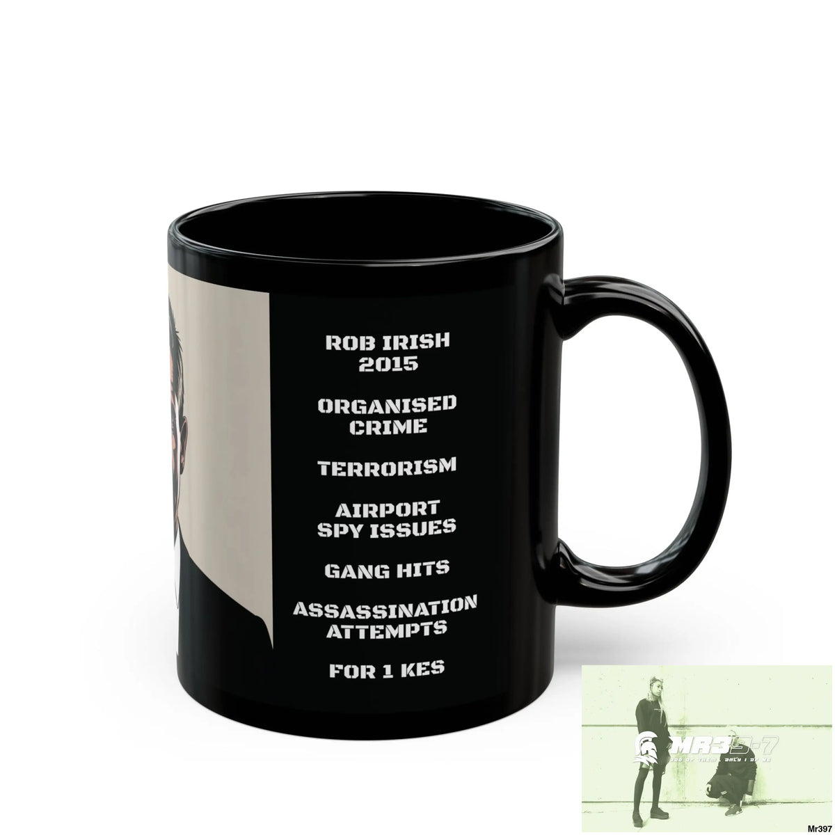 A Who Dares Wins Tactical SAS Kenya 2015 trip New AI Blog no10 Banksy inspired Themed 11oz Black Mug GB 11oz Mug