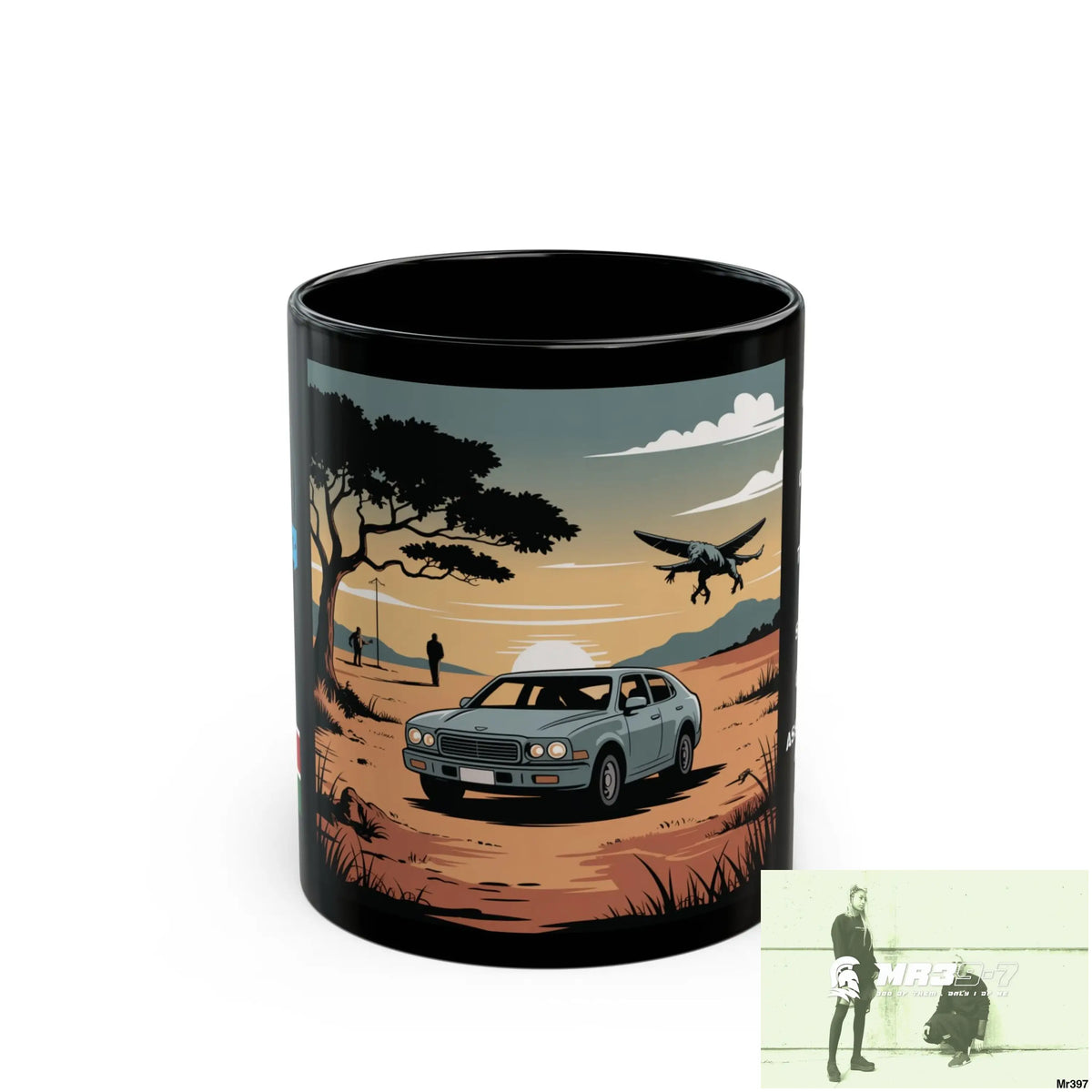 A Who Dares Wins Tactical SAS Kenya 2015 trip New AI Blog no14 Banksy inspired Themed 11oz Black Mug GB 11oz Mug