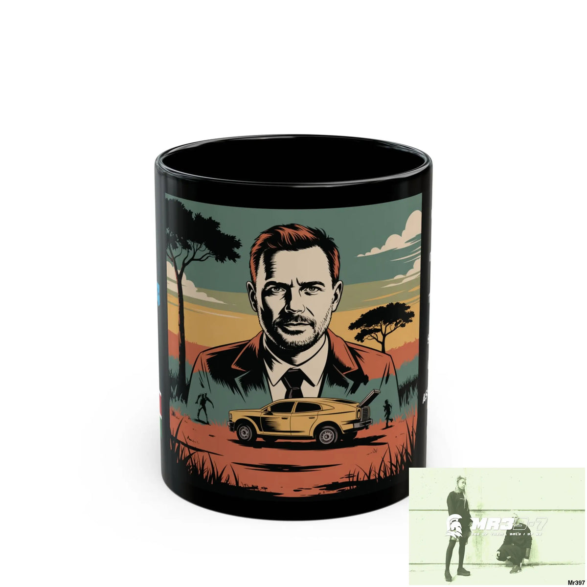 A Who Dares Wins Tactical SAS Kenya 2015 trip New AI Blog no15 Banksy inspired Themed 11oz Black Mug GB 11oz Mug