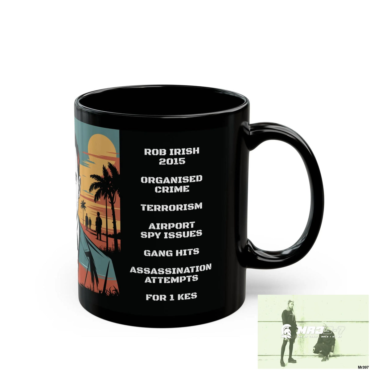 A Who Dares Wins Tactical SAS Kenya 2015 trip New AI Blog no18 Banksy inspired Themed 11oz Black Mug GB 11oz Mug