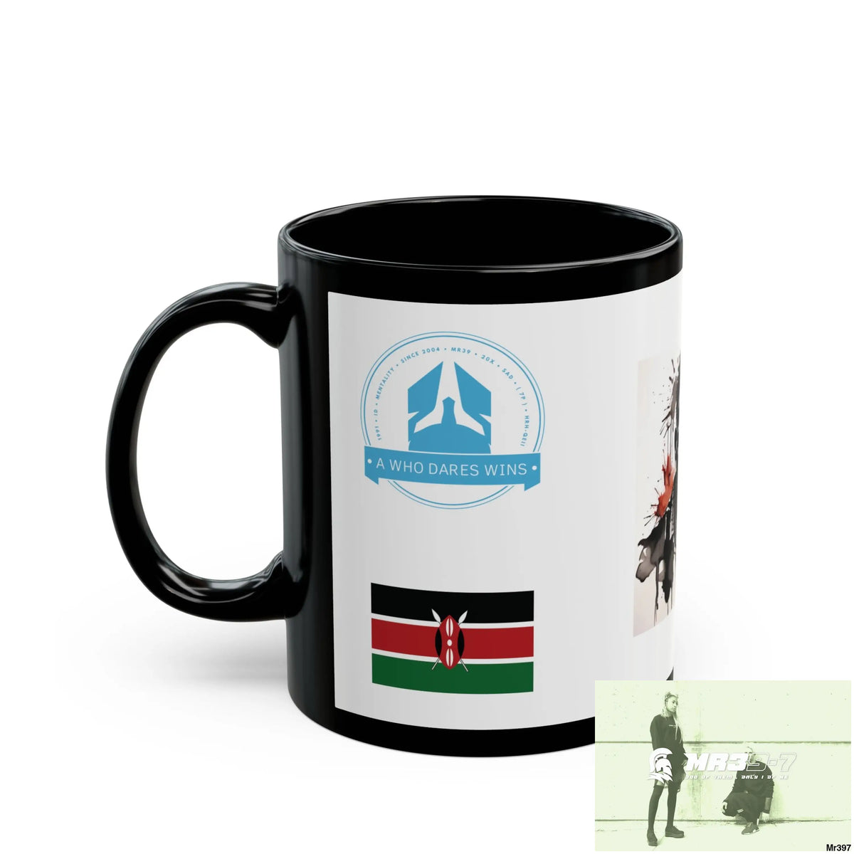 A Who Dares Wins Tactical SAS Kenya 2015 trip New AI Blog no2 Themed 11oz Black Mug GB 11oz Mug