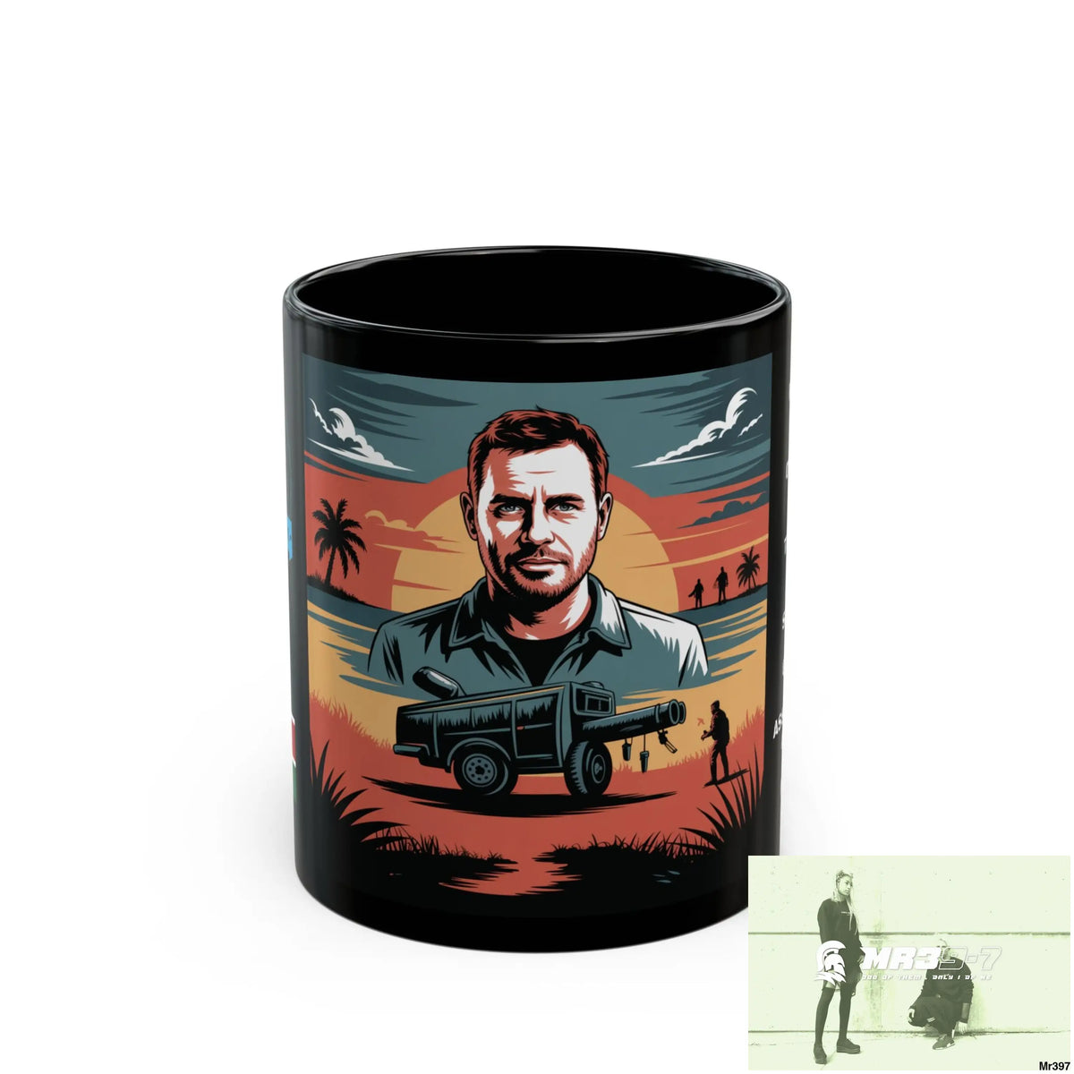 A Who Dares Wins Tactical SAS Kenya 2015 trip New AI Blog no21 Banksy inspired Themed 11oz Black Mug GB 11oz Mug
