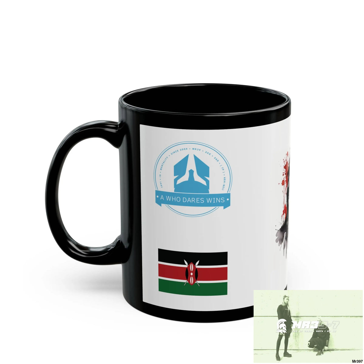 A Who Dares Wins Tactical SAS Kenya 2015 trip New AI Blog no3 Themed 11oz Black Mug GB 11oz Mug